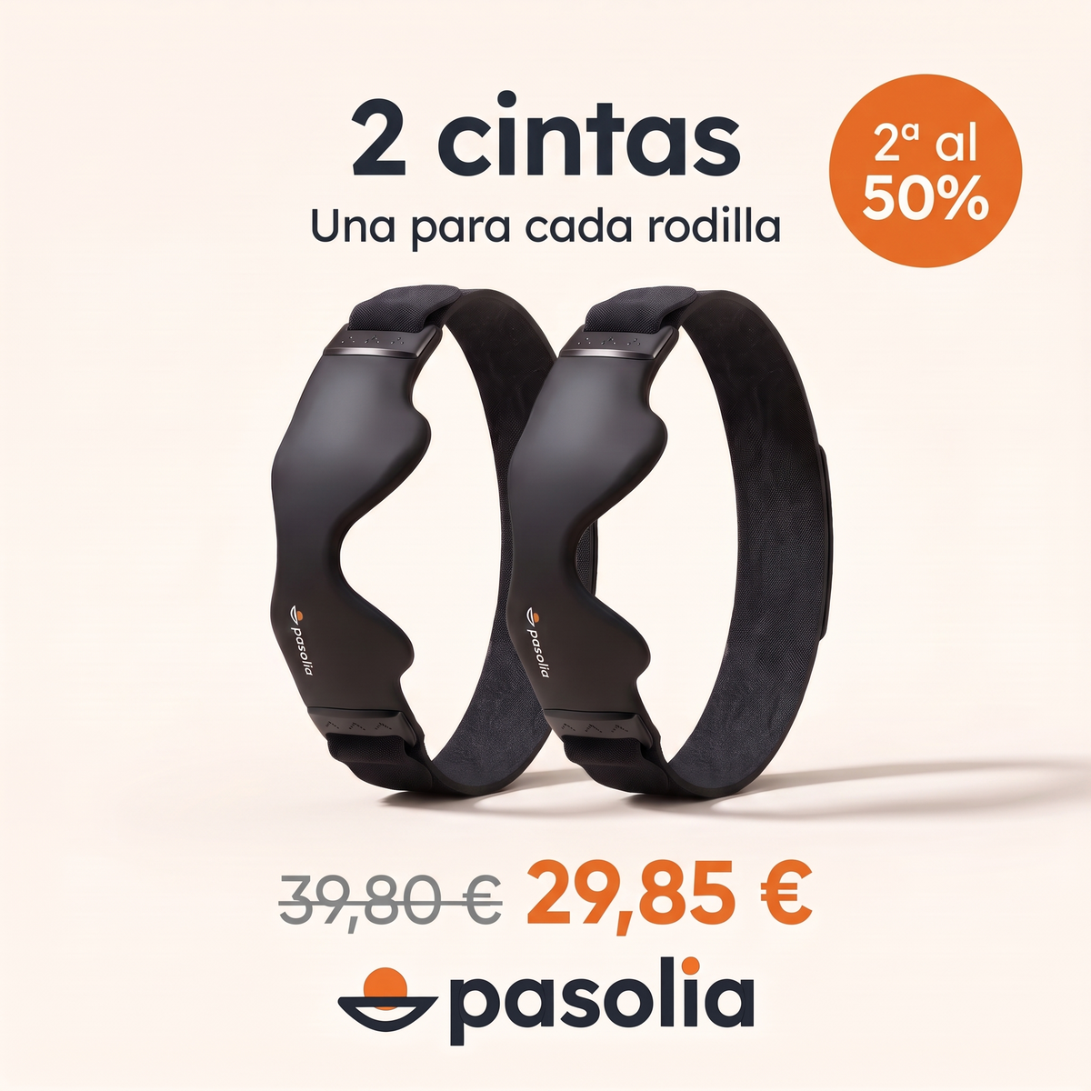 Pack de 2 cintas Pasolia: la segunda a mitad de precio, 29,85 €